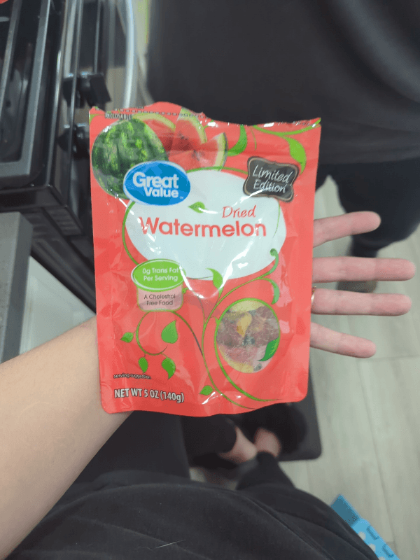 Great Value Limited Edition Dried Watermelon
