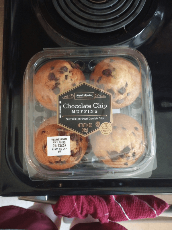 Marketside Chocolate Chip Muffins