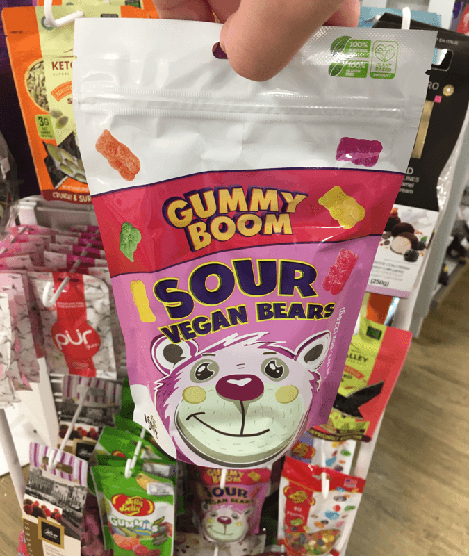Gummy Boom Sour Vegan Bears