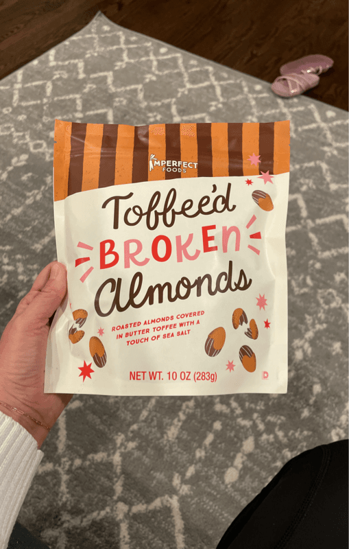 Imperfect Foods Toffee'D Broken Almonds
