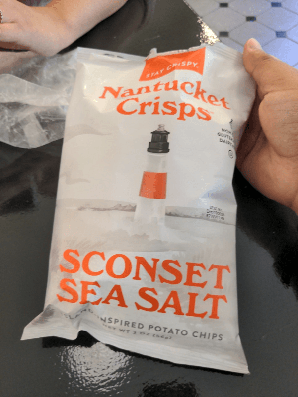 Nantucket Crisps Sconset Sea Salt