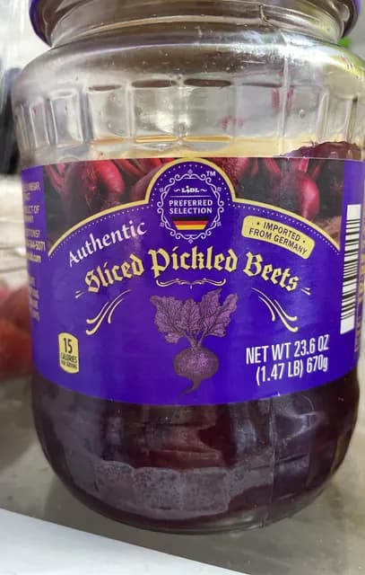 Lidl Preferred Selection Authentic Sliced Pickled Beets