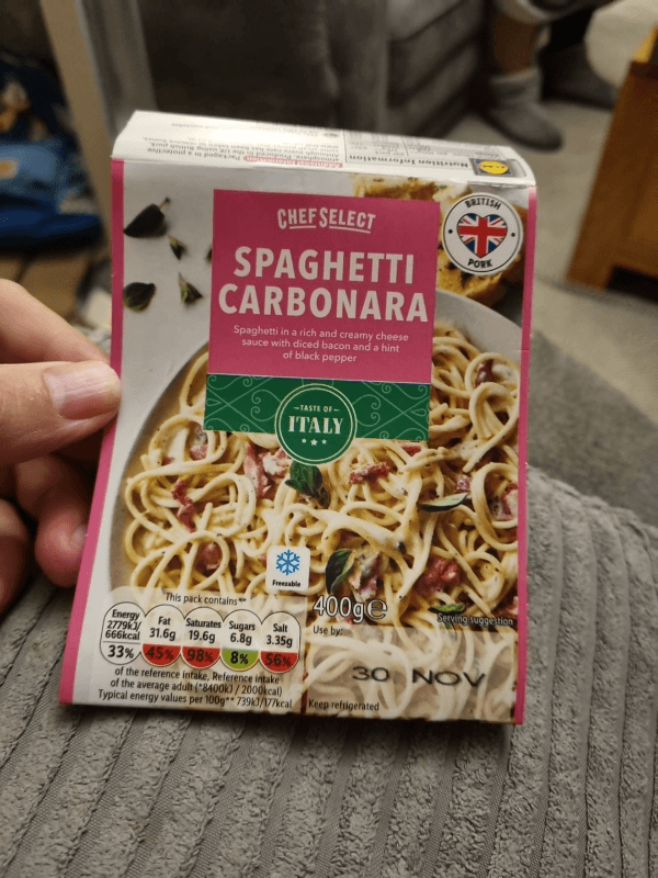 Chef Select Spaghetti Carbonara