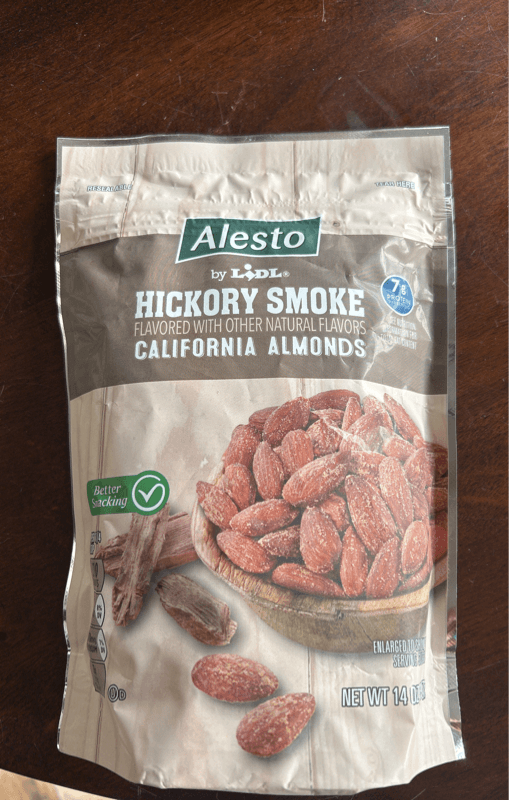 Alesto By Lidl Hickory Smoke California Almonds