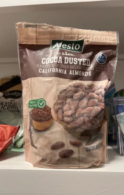Alesto By Lidl Cocoa Dusted California Almonds