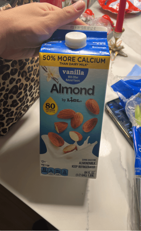 Vanilla Almondmilk By Lidl