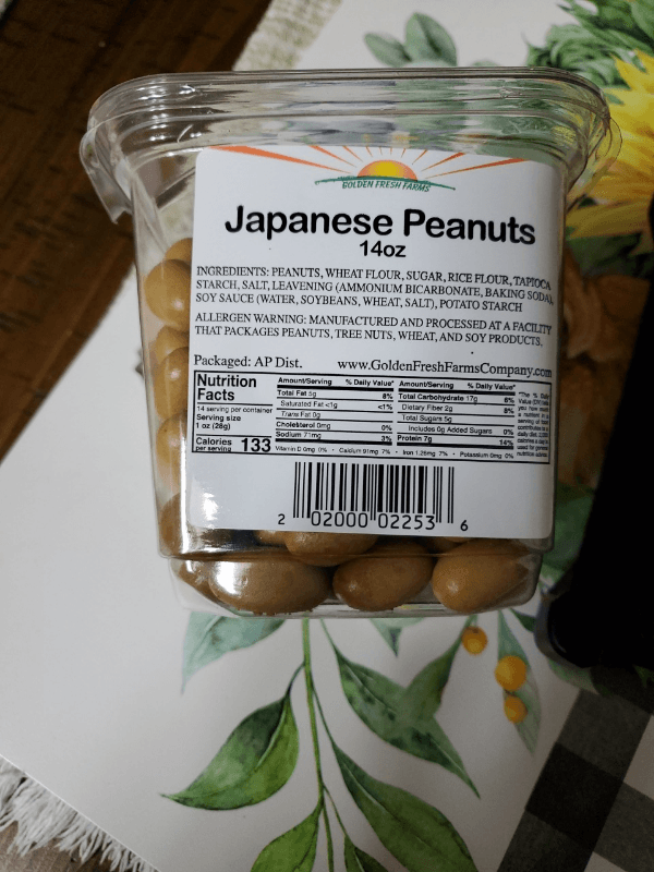 Golden Fresh Farms Japanese Peanuts