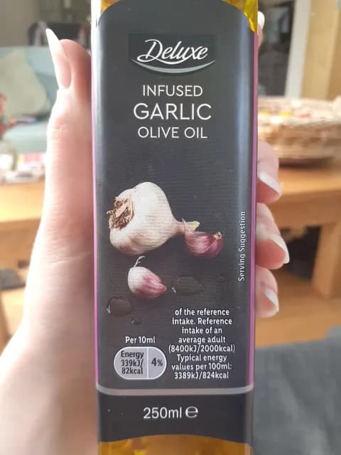 Lidl Deluxe Infused Garlic Olive Oil