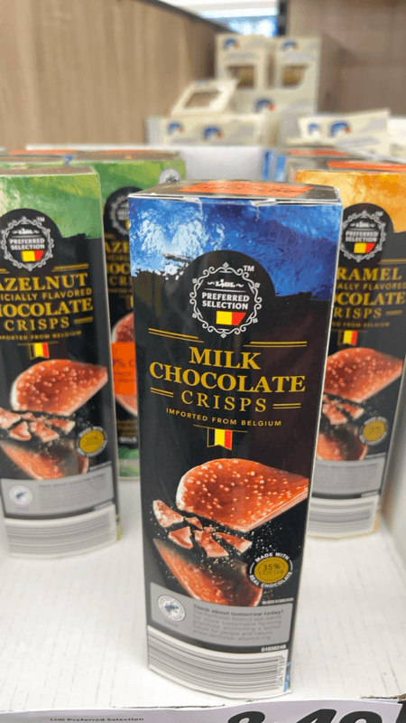 Preferred Selection Milk Chocolate Crisps