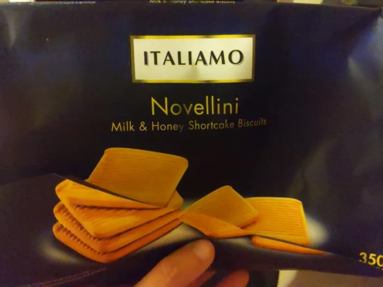 Italiamo Novellini Milk & Honey Shortcake Biscuits