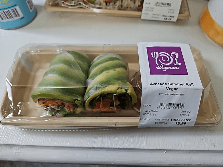 Wegmans Avocado Summer Roll