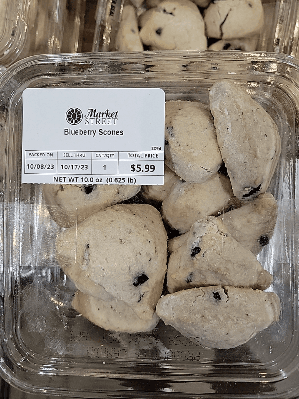 Market Street Blueberry Scones