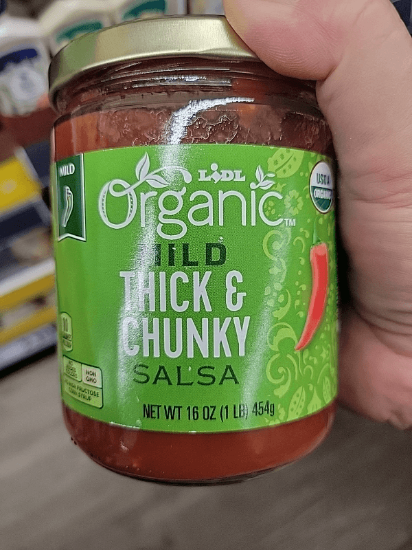 Lidl Organic Mild Thick & Chunky Salsa