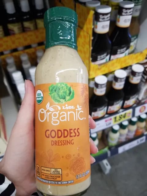 Lidl Goddess Dressing Organic