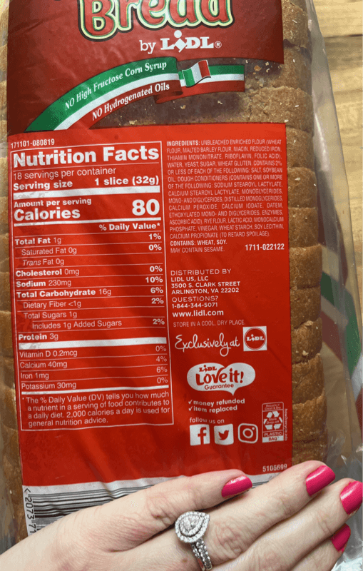 Italian Bread By Lidl