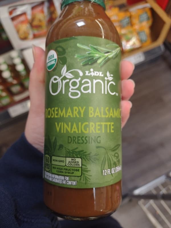 Lidl Organic Rosemary Balsamic Vinaigrette Dressing