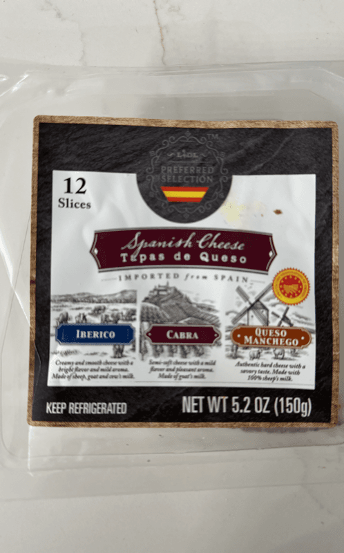Lidl Preferred Selection Spanish Cheese