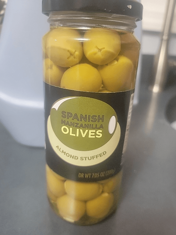 Spanish Manzanilla Almond Stuffed Olives