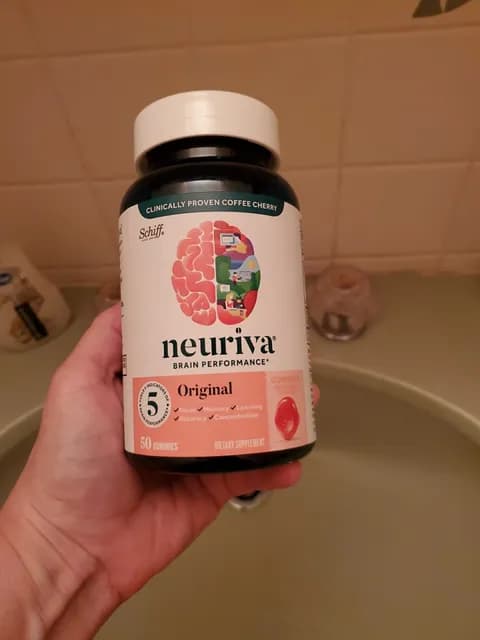 Schiff Neuriva Brain Performance Gummies, Original, Strawberry Flavor