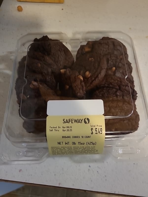 Safeway Brownie Cookies