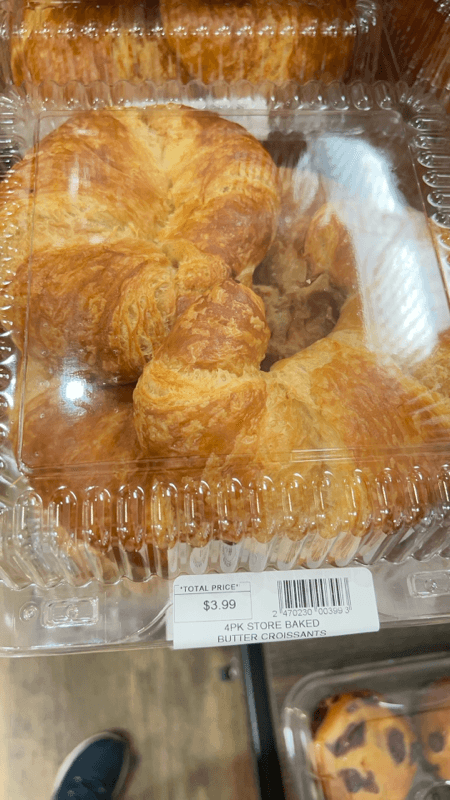 Shoprite Store Baked Butter Croissants