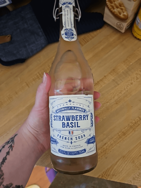 French Soda Strawberry Basil
