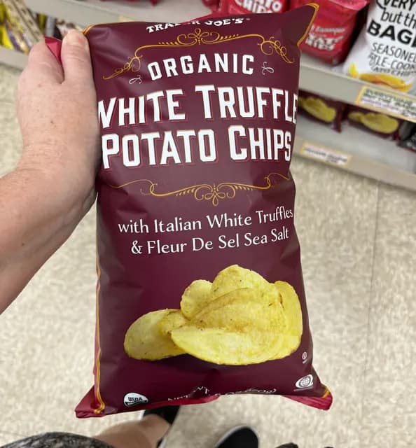 Is it Breastfeeding Friendly? Trader Joe's Organic White Truffle Potato Chips