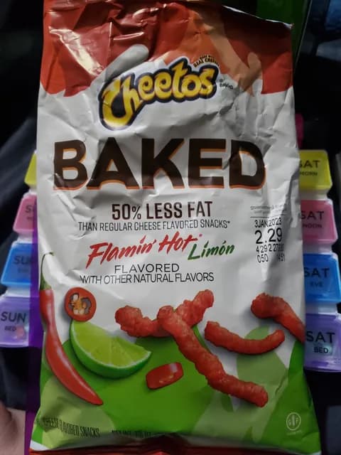 Cheetos Flamin Hot Limon