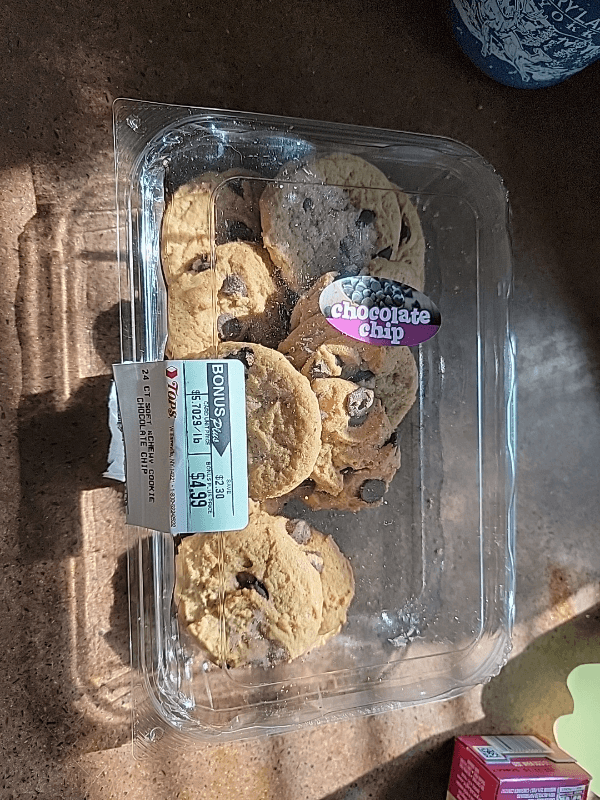 Tops Soft Chewy Cookie Chocolate Chip