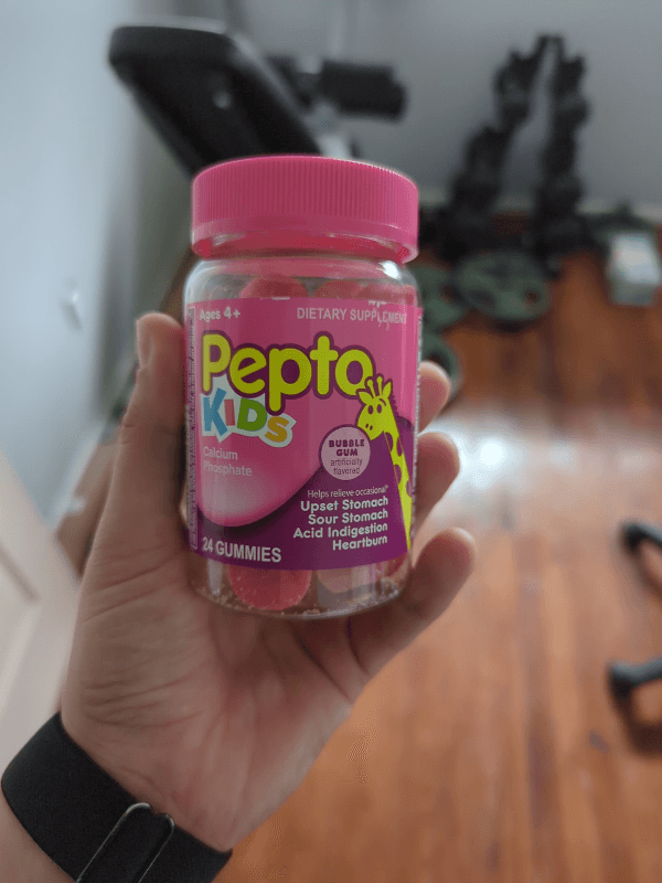 Pepto Kids Calcium Phosphate Bubble Gum Gummies