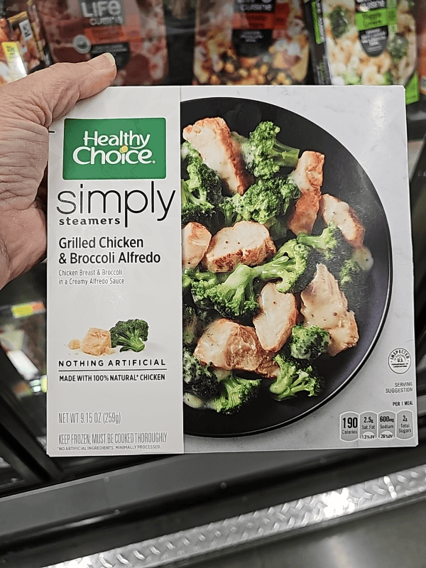 Healthy Choice Grilled Chicken & Broccoli Alfredo