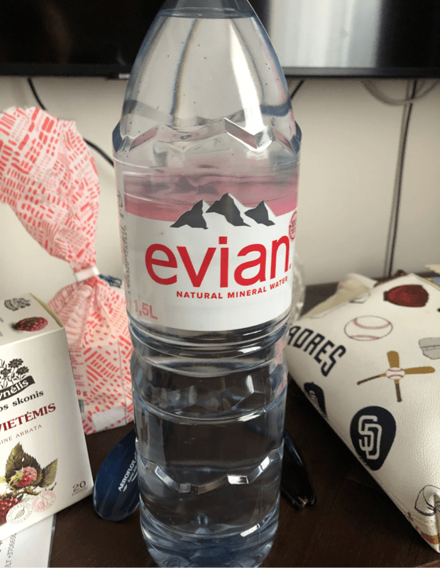 Evian Natural Mineral Water