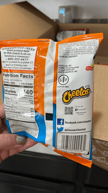 Cheetos Puffs Cheese Flavored Snacks