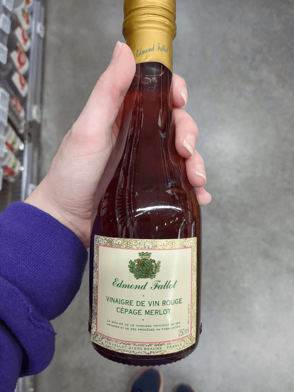 Edmond Fallot Red Wine Vinegar (7% Acidity) From The Merlot Grape Variety