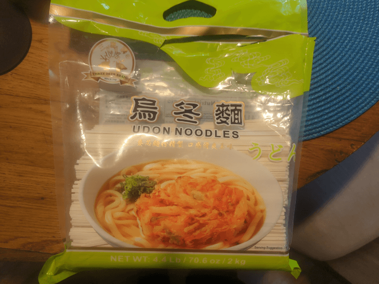 Three Deer Brand Udon Noodles