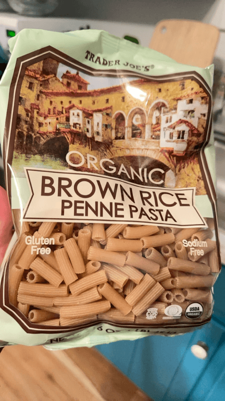 Trader Joe's Organic Brown Rice Penne Pasta