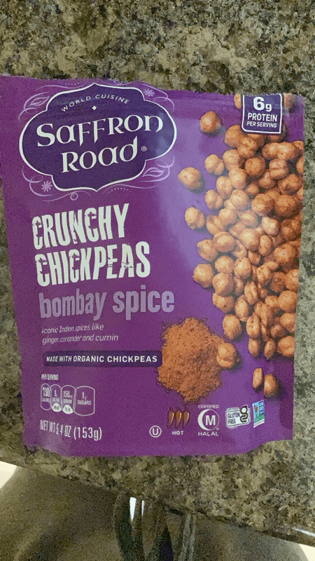 Saffron Road Crunchy Chickpeas Bombay Spice