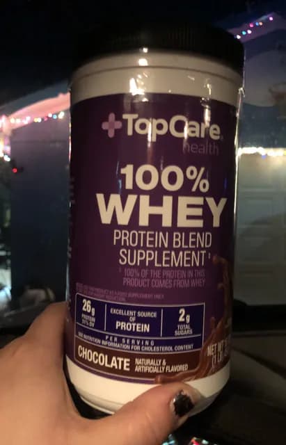 Top Care Health 100% Whey Protein Blend Supplement