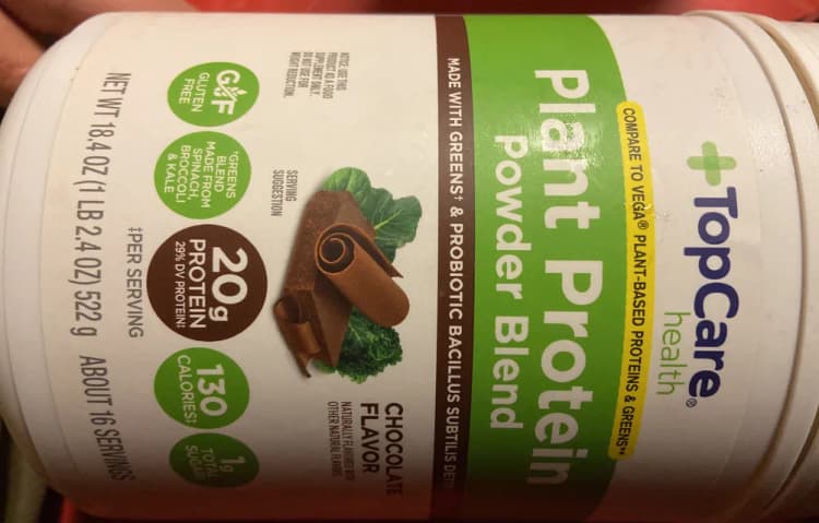Top Care Health Plant Protein Power Blend