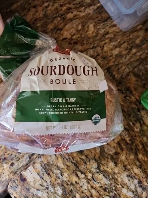 La Tour Bakehouse Organic Sourdough Boule