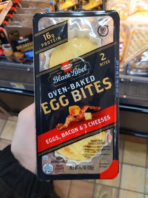 Hormel Black Label Oven-Baked Egg Bites