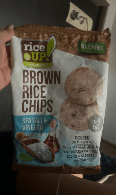 Rice Up Sea Salt & Vinegar Brown Rice Chips
