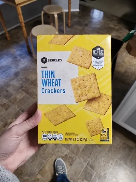 Se Grocers Thin Wheat Crackers