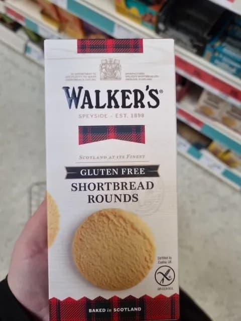 Walker'S Gluten Free Shortbread Rounds