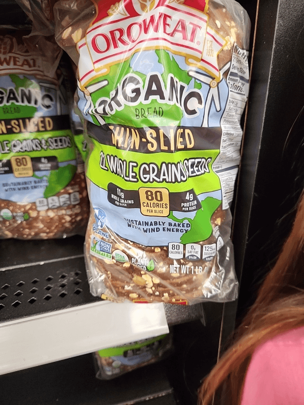 Oroweat Organic Thin-Sliced 22 Whole Grains & Seeds Bread