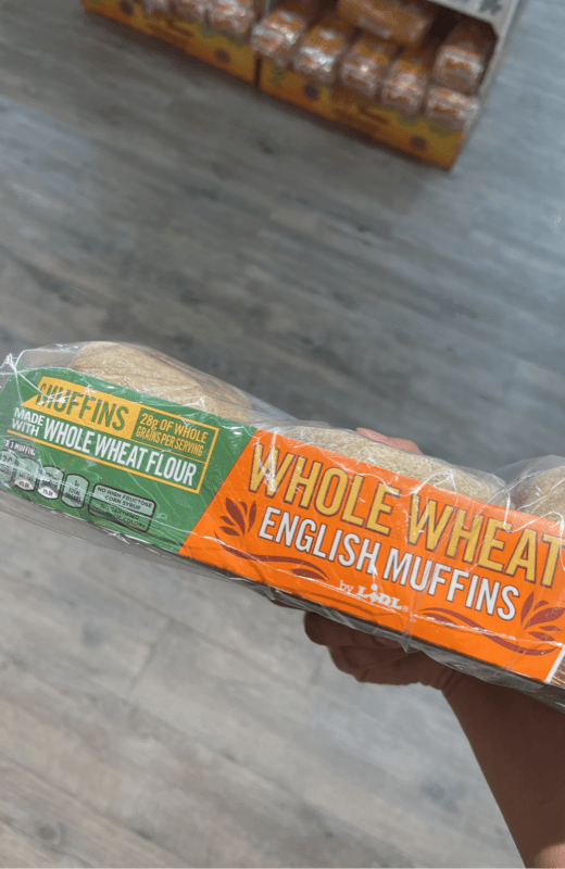 Lidl Whole Wheat English Muffins