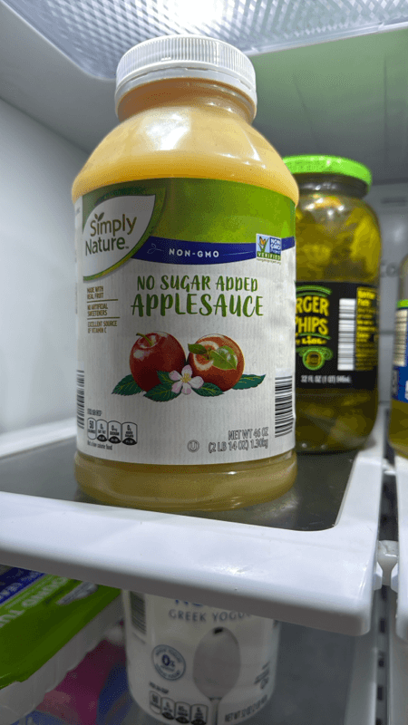 Simply Nature Non-Gmo Unsweetened Applesauce
