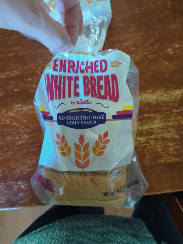Lidl Enriched White Bread