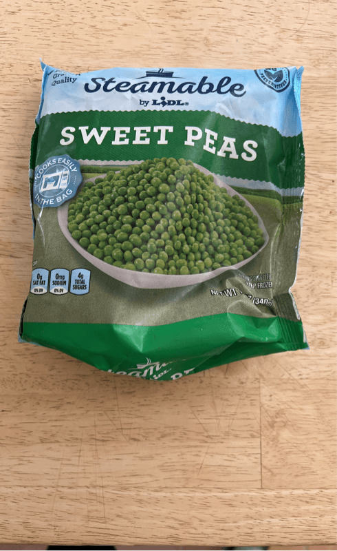 Steamable By Lidl Sweet Peas