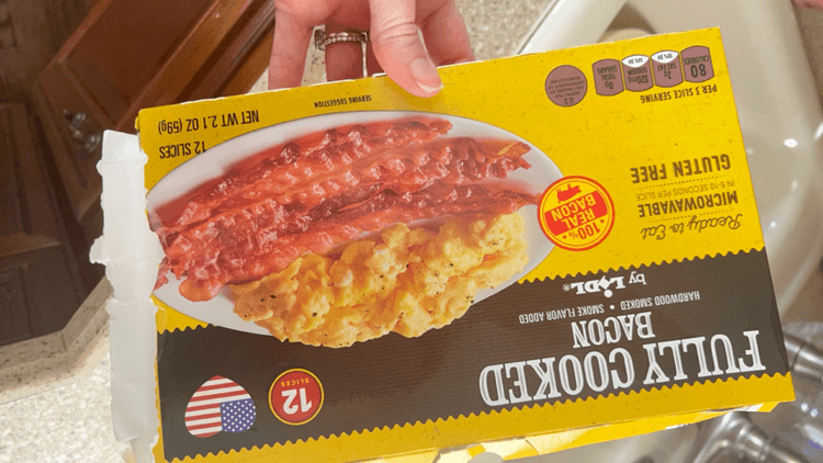 Lidl Fully Cooked Bacon